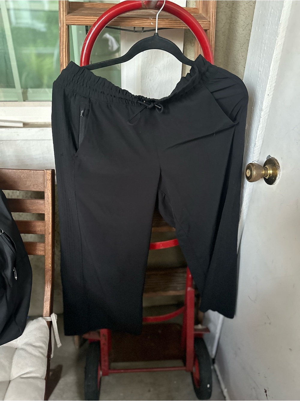 Athleta Cosmic Wrap Women Pant Black Size 6